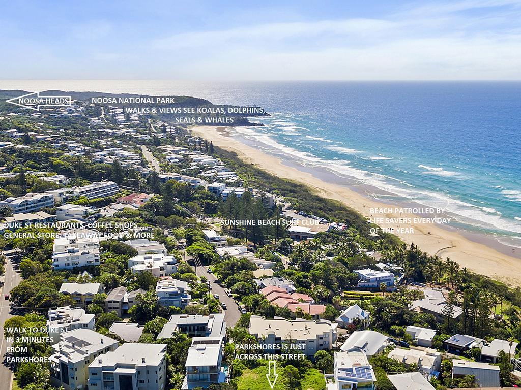 Parkshores Sunshine Beach Noosa Holiday Apartments Exterior photo